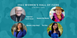4 honorees for the 2022 Women's Hall of Fame: Carole Groom, Manufou Liaiga-Anoa'i, Reyna Poti Meafua, Eva Chen