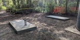 August 2022 - Contractor installing new concrete pads 2