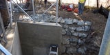 Embankment Rebuild Behind Wingwall Bear Gulch Bear Gulch Culvert October 2022