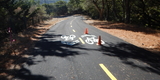 New Micro Surfaced Pavement - Hillcrest Area Sawyer October 2022