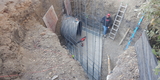 Rebar Installation For Headwall Bear Gulch Culvert September 2022
