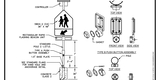 Sign Pole, Push Button Assembly, and Rectangular Rapid Flashing Beacon Unit Detail