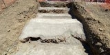 Tunitas Beach Construction of trail steps August 2024 