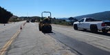 Canada Road September 2024 Compaction of New Pavement