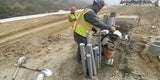 Tunitas Beach EV Charger Installation in Upper Parking Lot September 2024