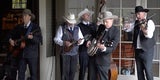 Courthouse Ramblers play at the Wunderlich Park 50-year celebration