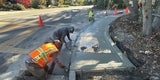 December 2024 Finish Concrete at Woodland School Entrance 2023 ADA Ramp Program