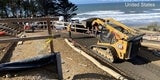 December 2024 Installing Class 2 AB on ADA Trail - Tunitas Beach