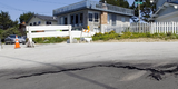 Road closed near Moss Beach