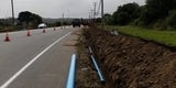 New Water Line on Pescadero Creek Road