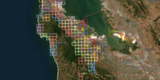 Map of San Mateo County Peninsula with Pest Trapping Dashboard