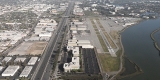 San Carlos Airport from above