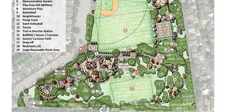 Map of Flood Park