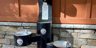 Water Fountain at Memorial Park