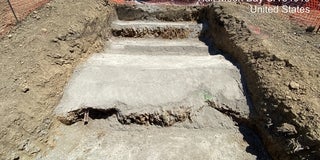 Tunitas Beach Construction of trail steps August 2024 