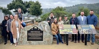 Ohlone-Portolá Heritage Trail Marker & Panels Event