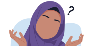 A woman with questions