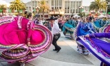 Cultural celebrations such as this one in Redwood City bring all members of the community together.