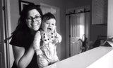 Darya Larizadeh and baby