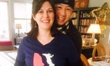 Darya Larizadeh and husband