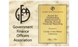 GFOA PAFR Award 2021