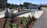Bike racks, new restroom, promenade walking trail