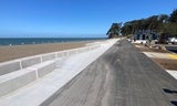 Promenade and beach area