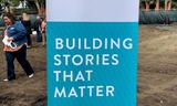 Building Stories That Matter sign