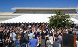 Tanforan Memorial Statue Unveiling