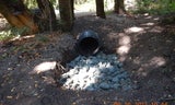 September 2022 - New HDPE Culvert with Rock Dissipation