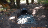 September 2022 - New HDPE Culvert with Rock Dissipation