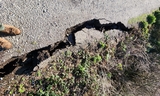 January 2023 erosion on Cowell-Purisima Trail