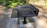 Example of a BBQ at Huckleberry Flat