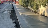 Santa Cruz - Poured SW, RMP, CRB C& GTR@Northbound ADLP From Harrison towards Sharon Rd