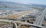 San Carlos Airport Taxiway J K L&M Bird's Eye View