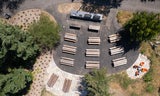 Flood Park - Maple Picnic Area from above