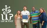 Women and Man Getting Certificate