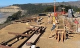November 2025 Progress - placing_seat_wall_concrete