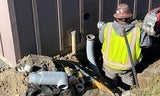 Tunitas Creek December 2025 Installing AT&T Conduit to Ranger Station.JPG