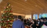 David Canepa speaking at the San Mateo County Tree Lighting Event