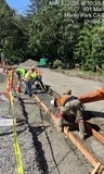 Reconstruction of Park Road and 18th Avenue - Valley Gutter Concrete 1 April 2026.jpg