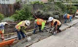 Reconstruction of Park Road and 18th Avenue - Valley Gutter Concrete 2 April 2026.jpg