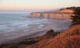 Tunitas Creek Beach at Sunset