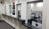 Treasurer cashier counter
