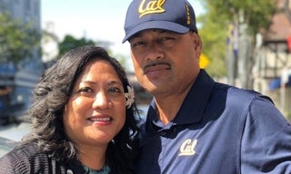 Manufou Liaiga-Anoa'i and husband