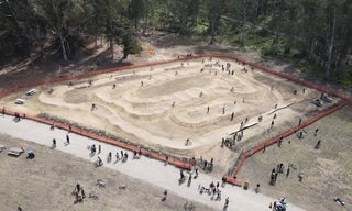 Quarry Park Pump Track Aerial View