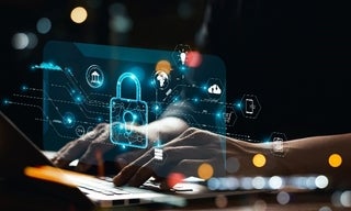 Stylized cybersecurity image