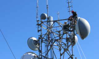 ISD microwave antenna tower