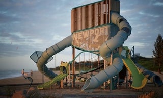 Rendering of the playtower preferred by most survey respondents for Magic Mountain Playground