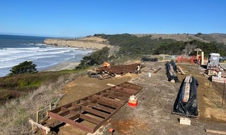 Tunitas Creek December 2025 Upper Parking Lot Deck Construction.JPG